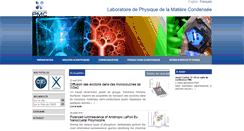 Desktop Screenshot of pmc.polytechnique.fr