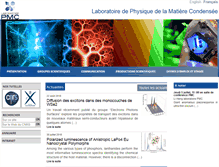 Tablet Screenshot of pmc.polytechnique.fr