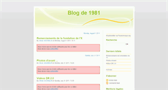 Desktop Screenshot of 1981.polytechnique.org