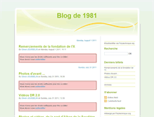 Tablet Screenshot of 1981.polytechnique.org