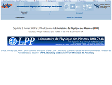 Tablet Screenshot of lptp.polytechnique.fr